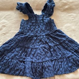 Charming Blue Kids Dress